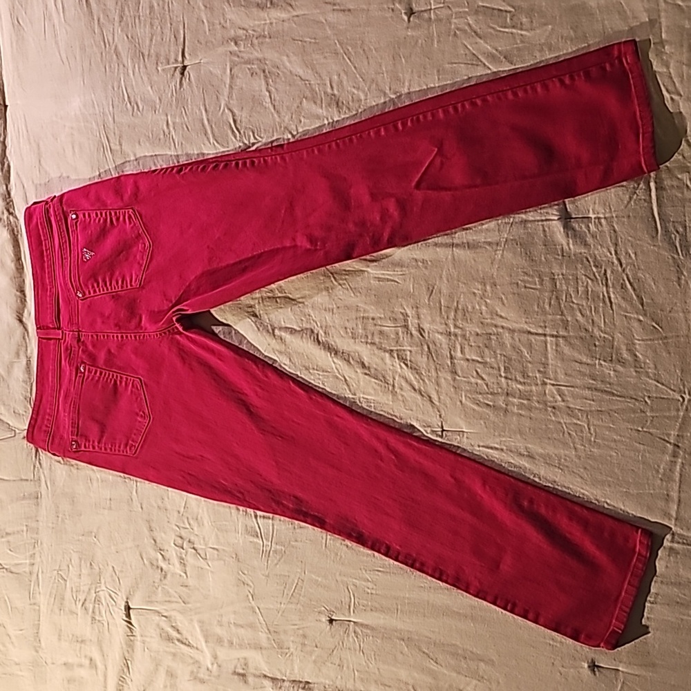 Woman's, Guess Jeans,  size 34 , color red - Picture 8 of 9
